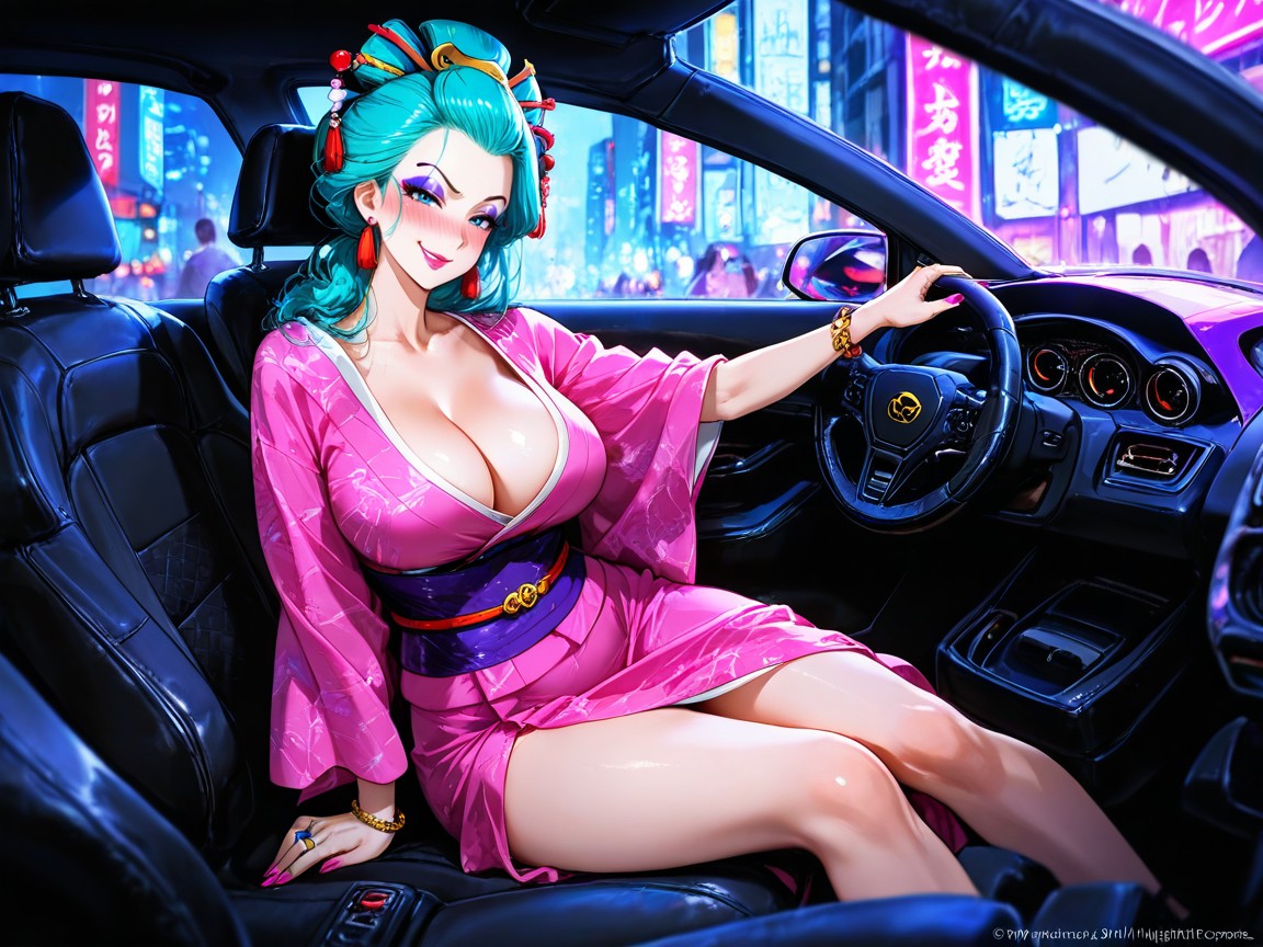Bulma, Long Length, Bracelets Hentai AI Porn