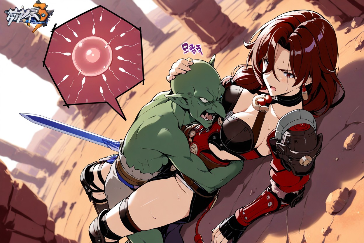 25+, Front Of Male Goblin, Goblin Happy Hentai AI Porn