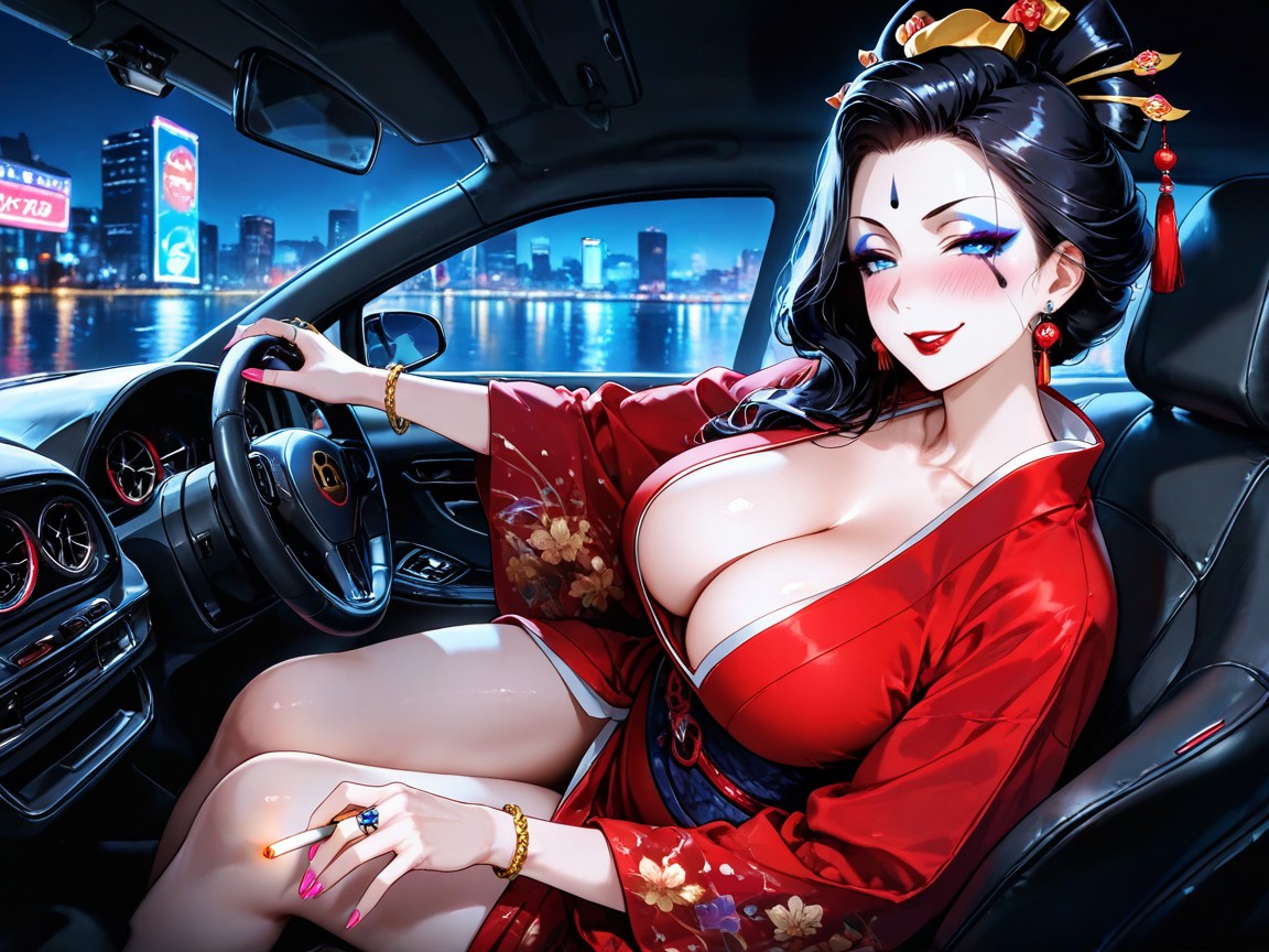 Long Length, Makeup, Body Hentai AI Porn