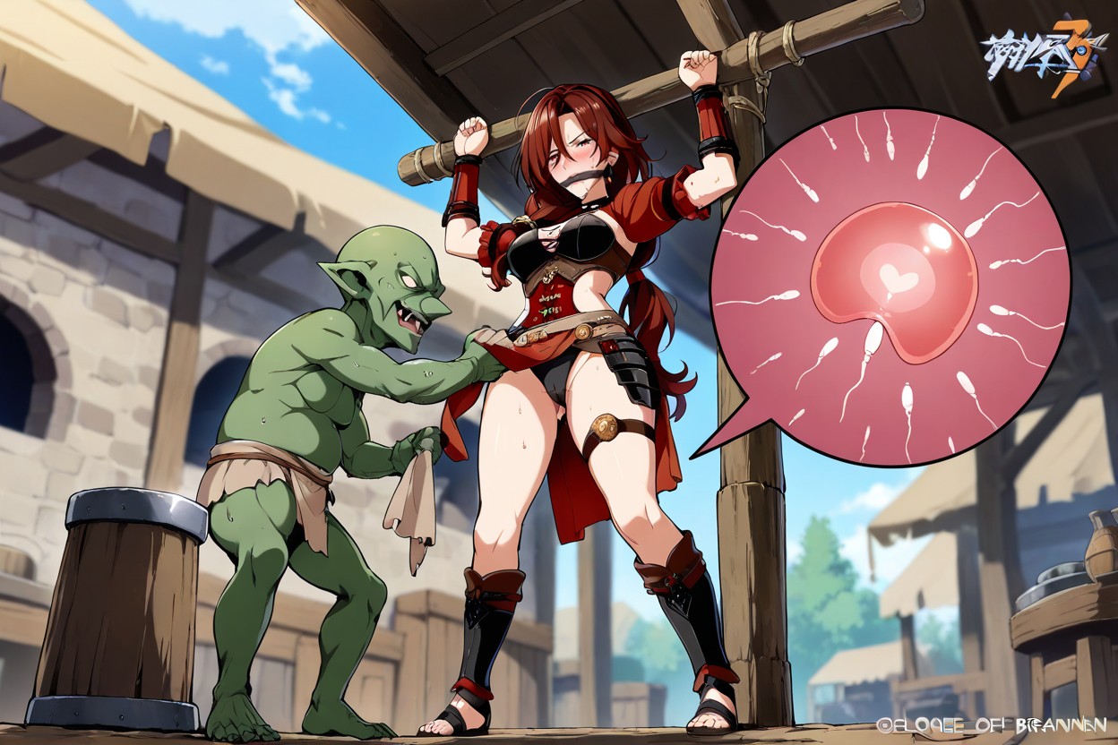 Bald Goblin, Sad, Side View Hentai AI Porn