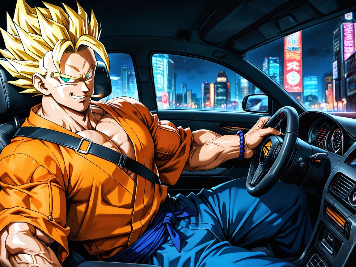 25+, Wearing A Orange Kimono, Detailed Face Hentai AI Porn