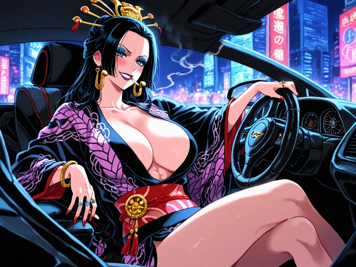 Seductive Expressions, ¾ Angle From The Front And Right, High Resolution Hentai AI Porn