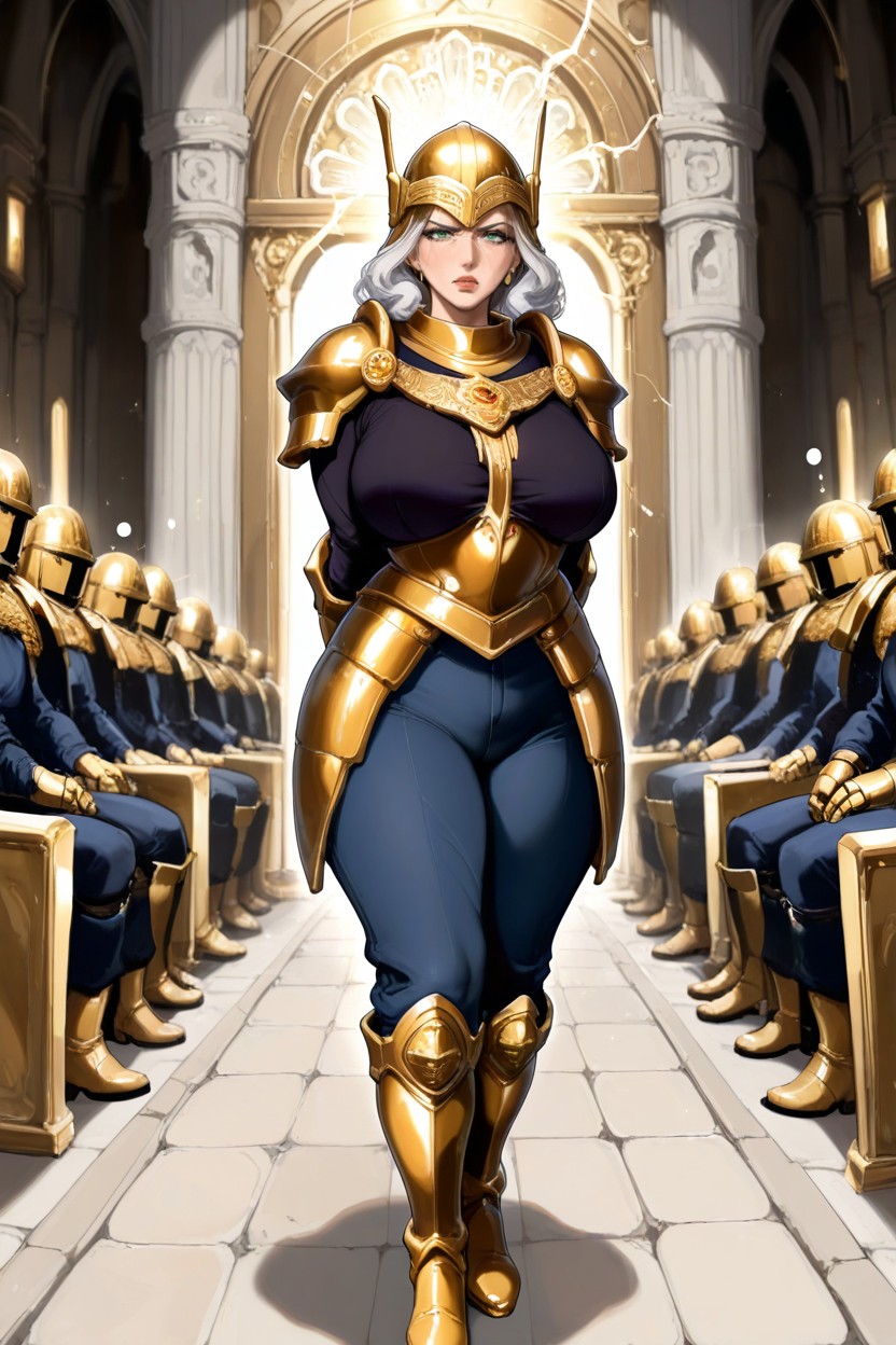 Mamimi Art Style, Mature Woman, 50+ Hentai AI Porn