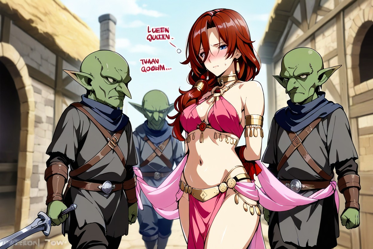 Day, Only Tow Character, Bald Goblin Hentai AI Porn