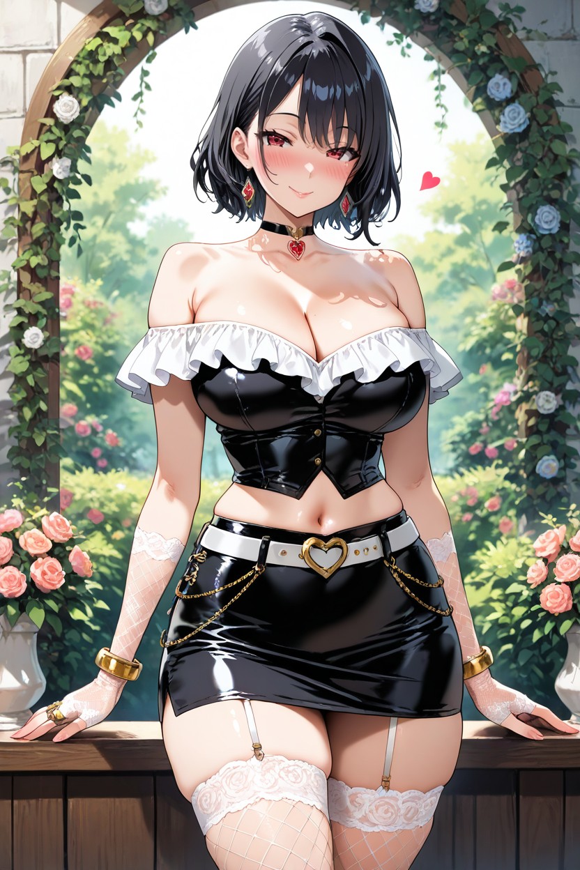 Date, Many Details, Lace Stockings Hentai IA