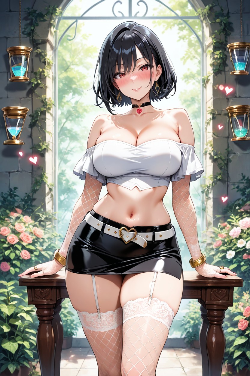 Gold Bracelets, 25+, Flirty Look Hentai AI Porn