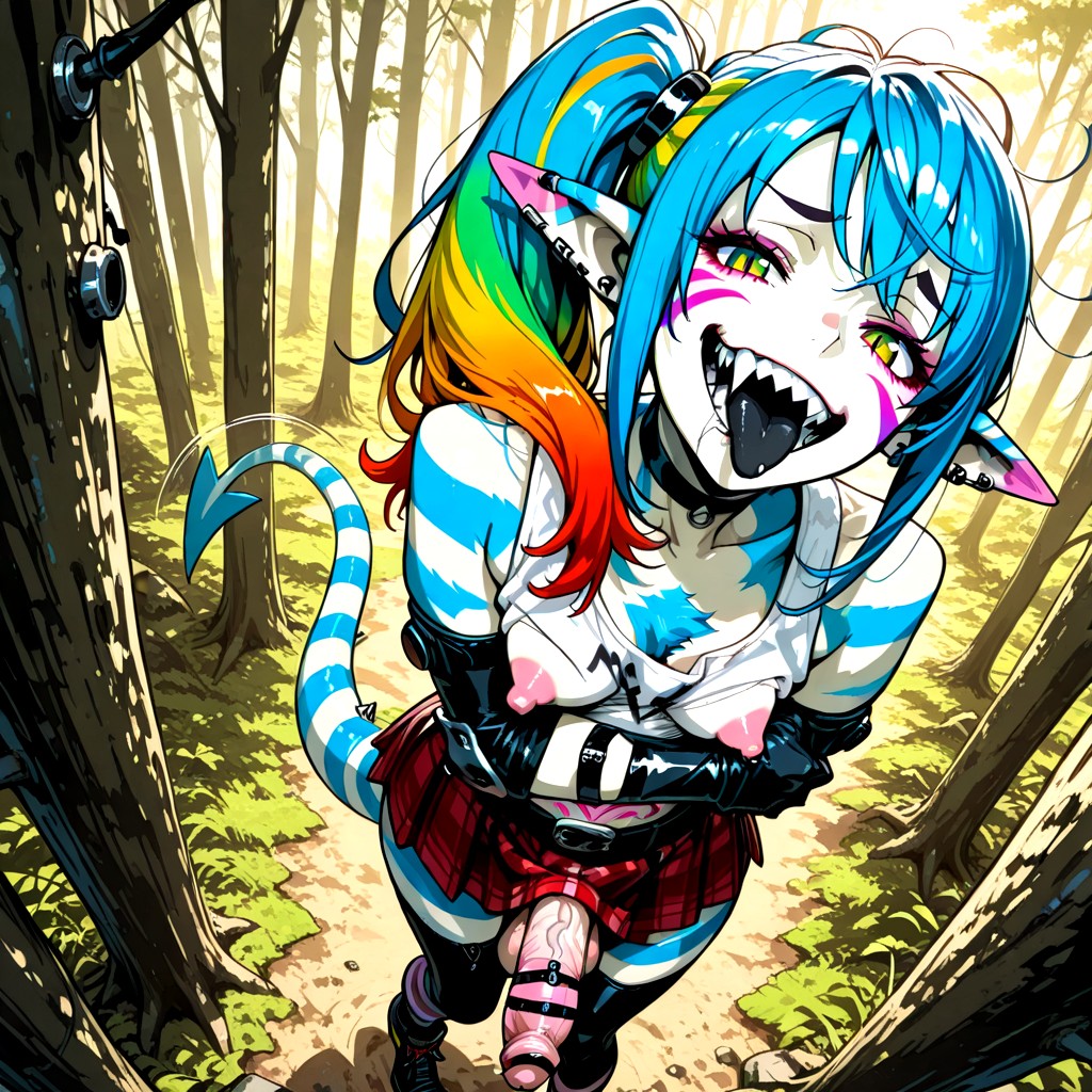 Scales, Forest, Adoring Hentai IA