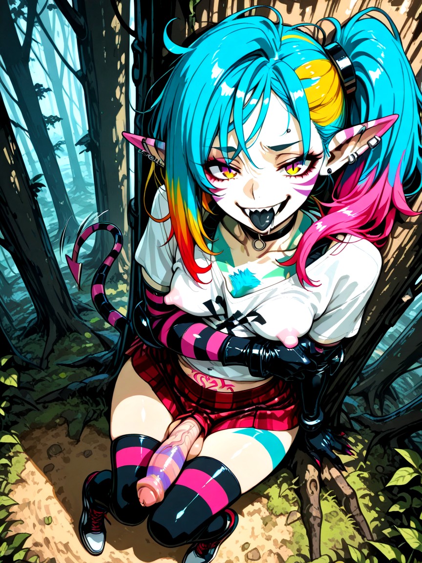 Leggings, Heeled Sneakers, Cozy Hentai AI Porn