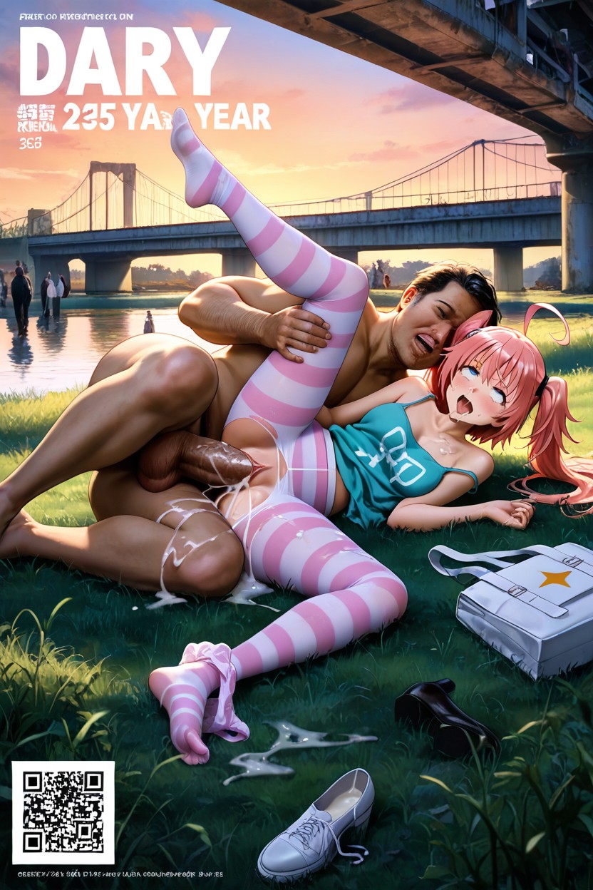 Runny Nose, Cum Leak, Deep Grass Hentai AI Porn