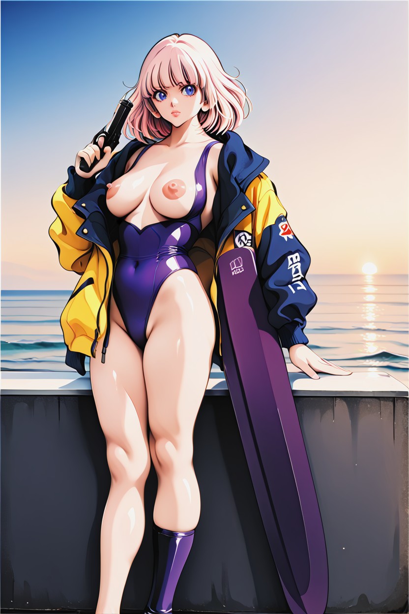 Sculpted Legs, Slimlegs Slimlegs Slimlegs Legs Twice The Size Of The Body, Kunaboto Art Style Hentai AI Porn