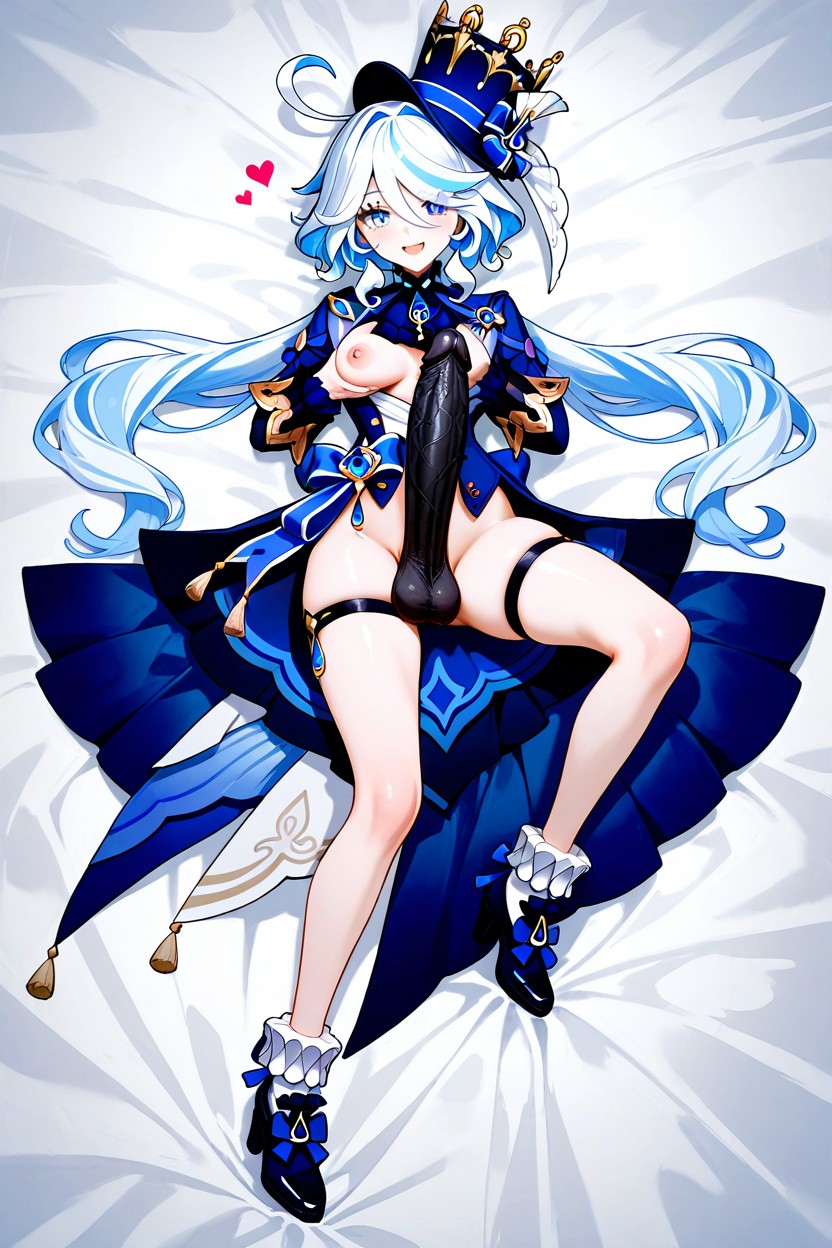 Playful, Darker Penis, Crawling Onto The Viewer Hentai AI Porn