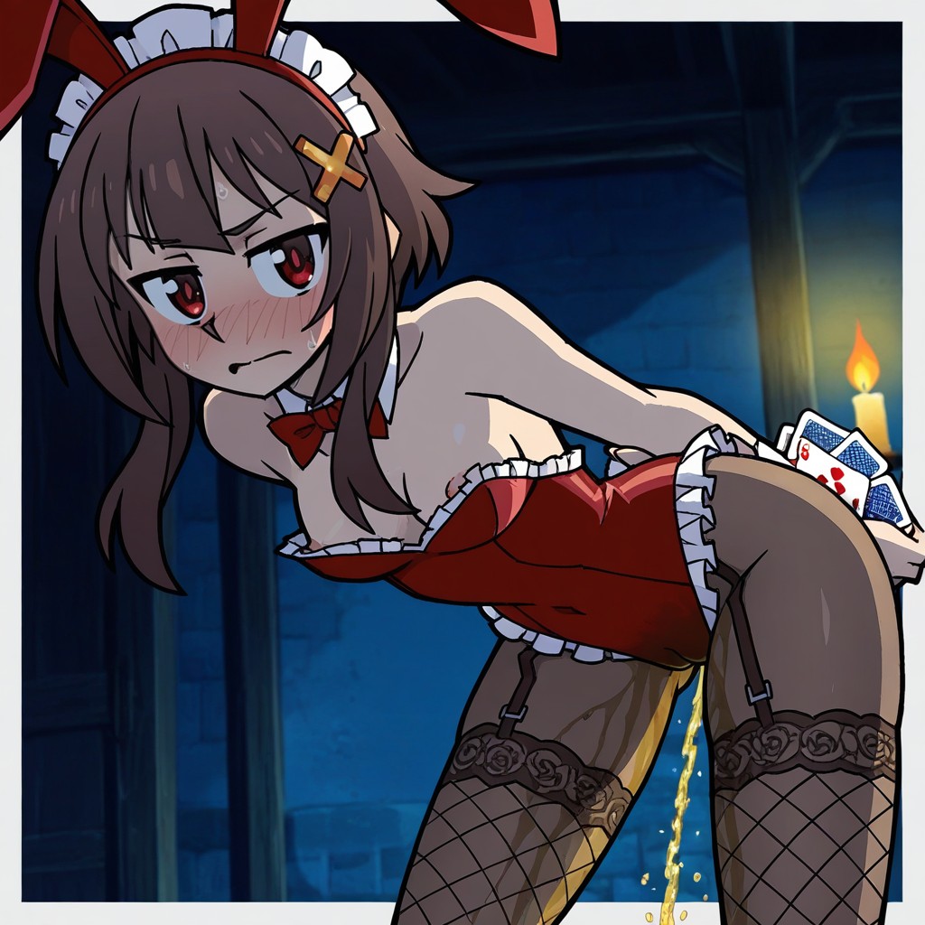 Girl, Camel Toe, Bent Over Hentai AI Porn