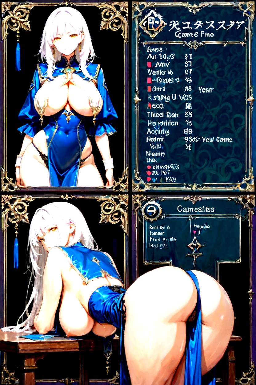 Lace Panties Straps Hentai IA