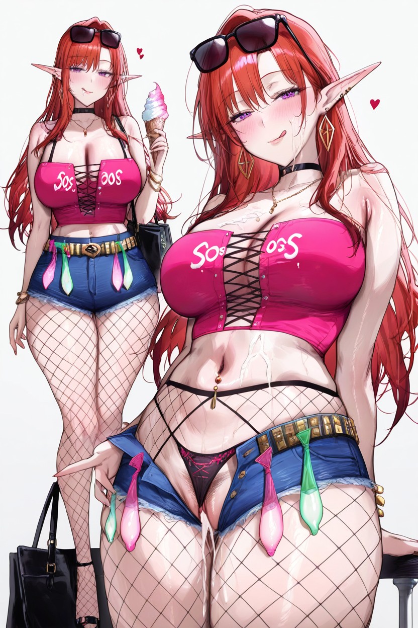 White Background, 18+, Qiandaiyiyu Art Style Hentai AI Porn