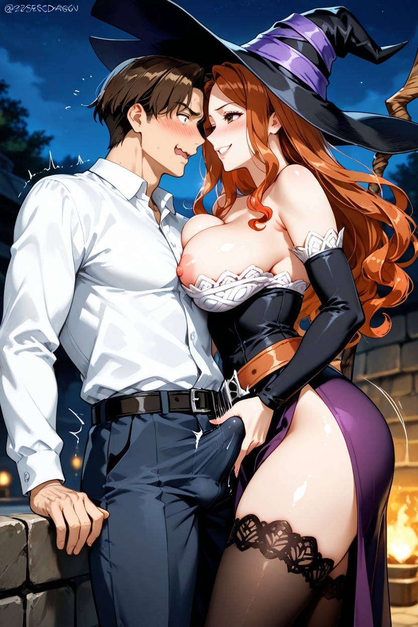 Nipples, Breasts, Bulge Hentai AI Porn