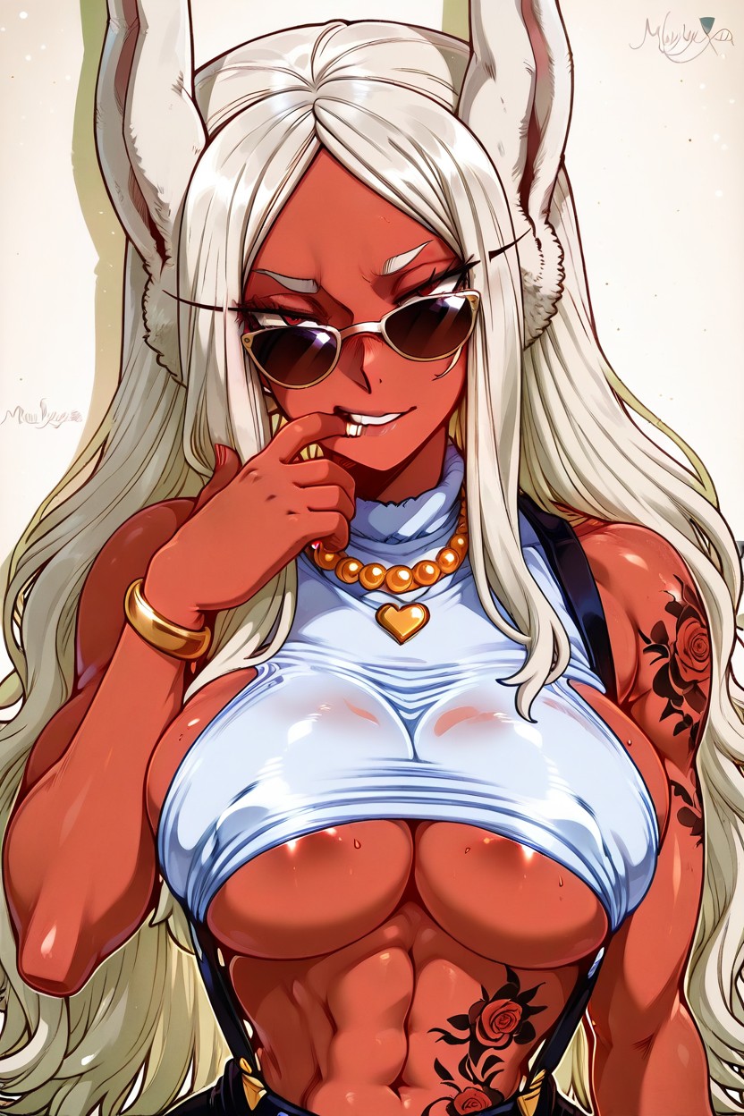 Raw Photo, Oily Skin, Biting Finger Hentai AI Porn