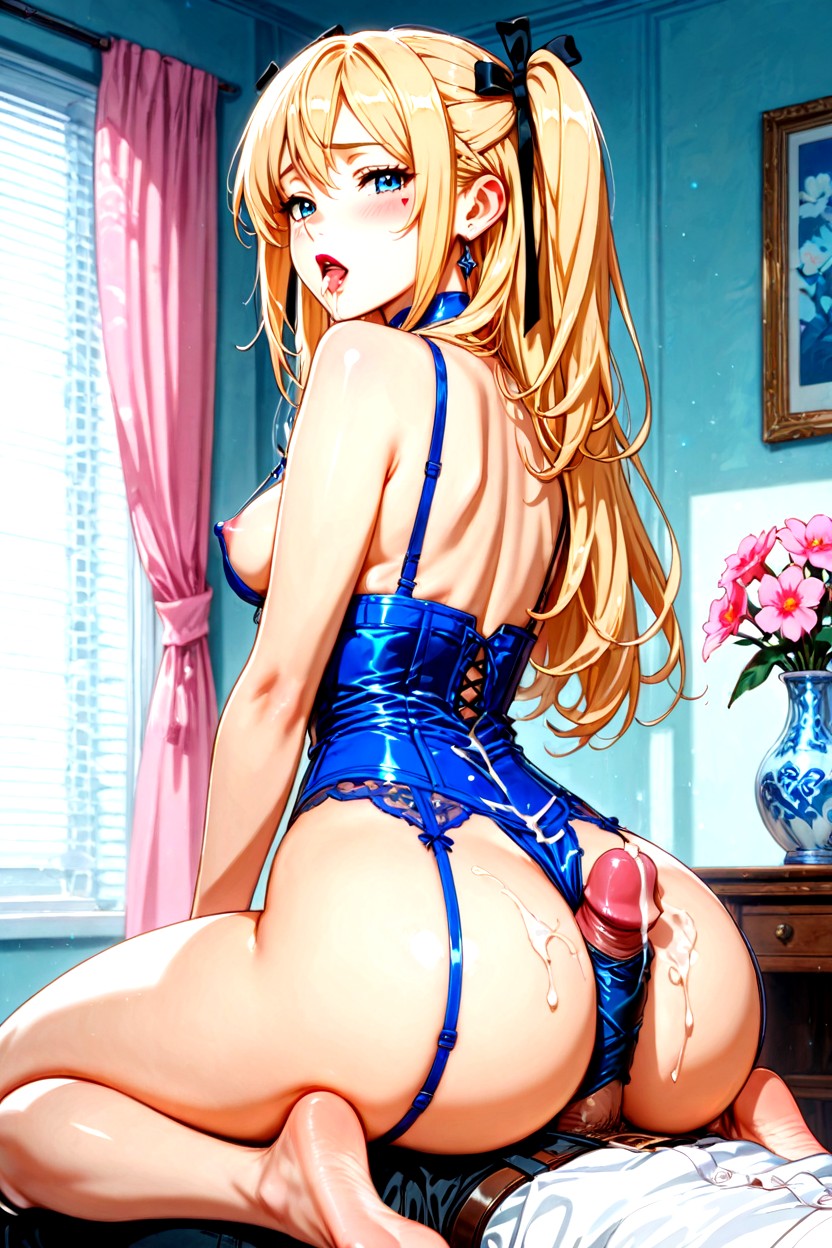 Sitting On Man, Cum, Feet Bare Hentai AI Porn