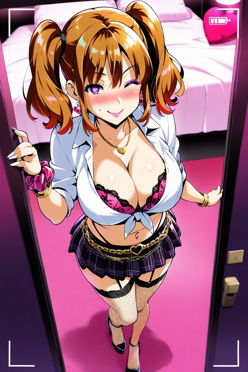 Navel Piercing, Amesuku, Wink Hentai AI Porn