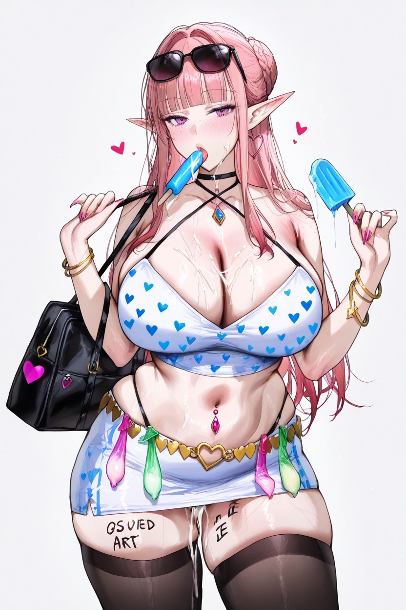 Single Shot, Cum Overflow, Sunglasses On Head Hentai IA