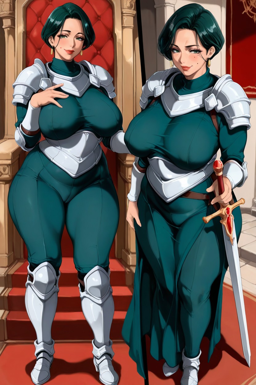 Dominant Thick Milf, Throne Room, Detailed Fingers Hentai AI Porn