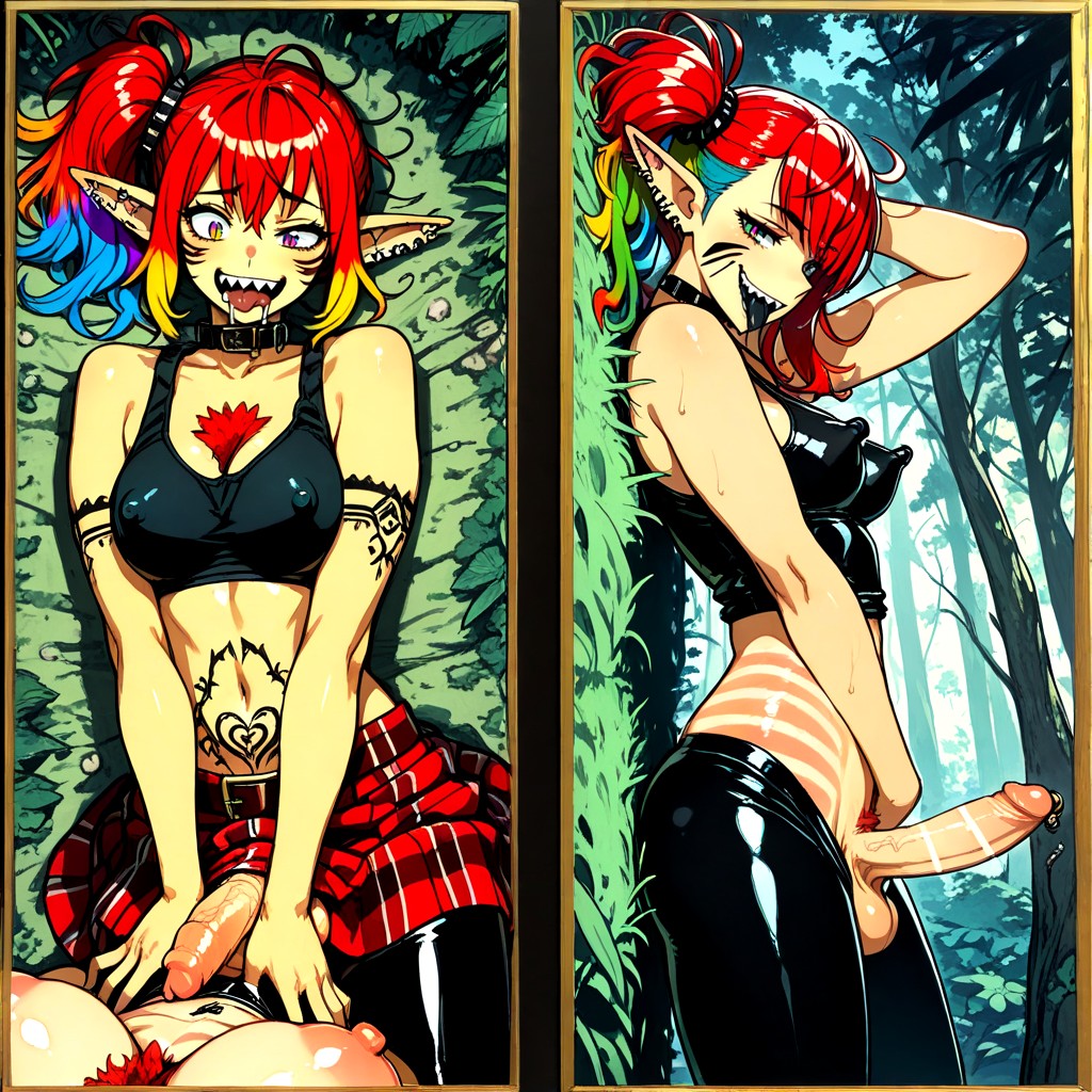 Long Nipples, Small Breasts, Hideout Hentai AI Porn