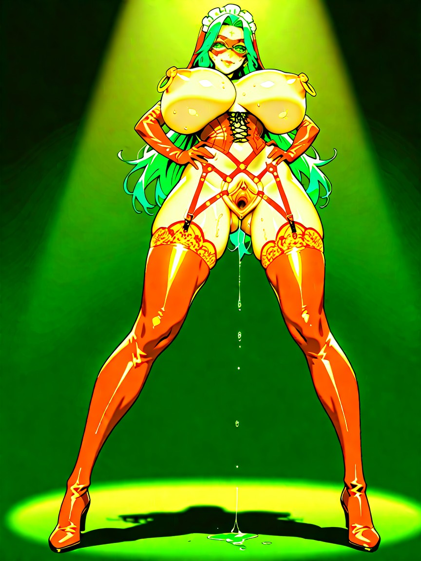 Bursting Breasts, Spread Pussy Wide, Hyper Breasts Expansion Hentai AI Porn