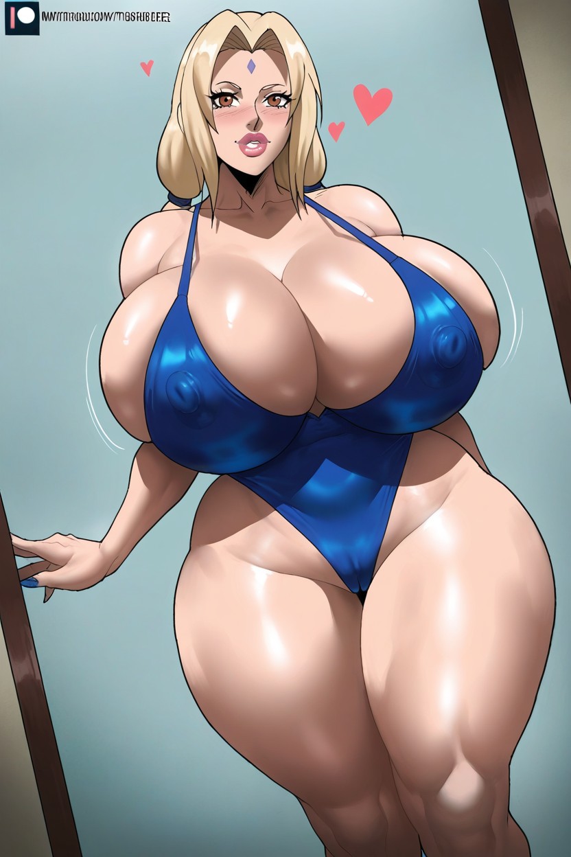 Thick Lips, Curvy, 18+ Hentai IA