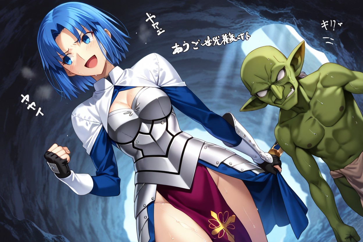 Sound Effect, Female Open Mouth, Female Fist Clench Hentai AI Porn