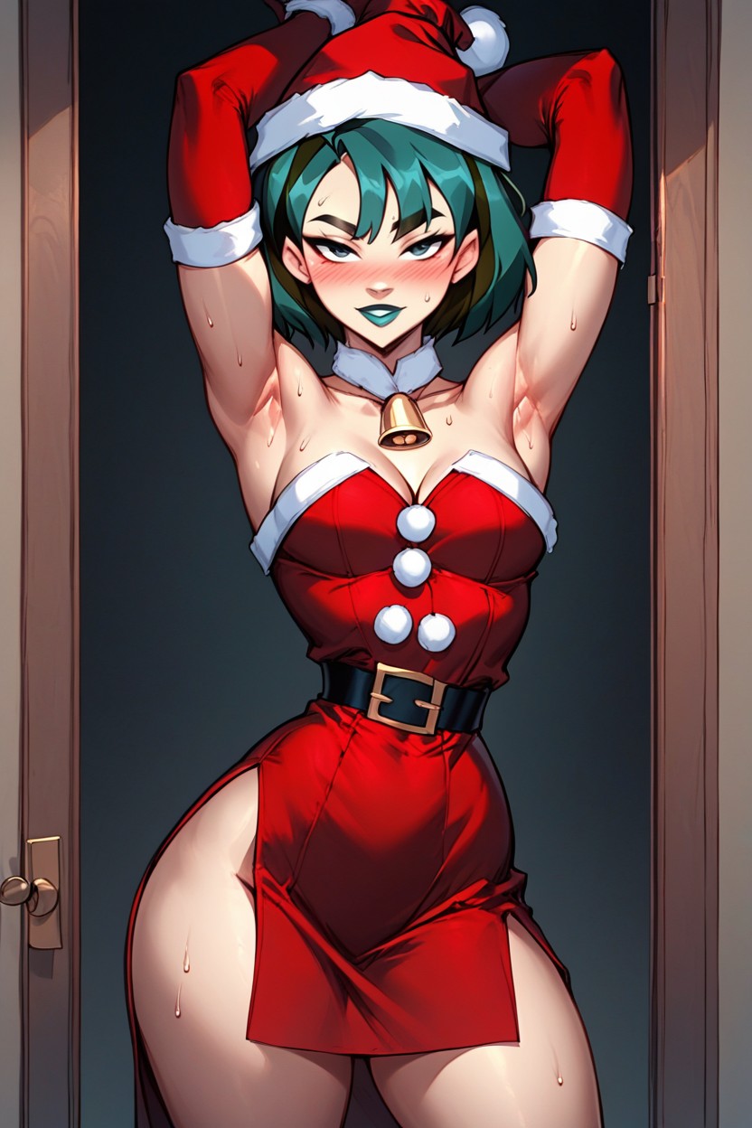 Gwen From Total Drama, Seductive Eyes, Standing In Doorway Hentai IA