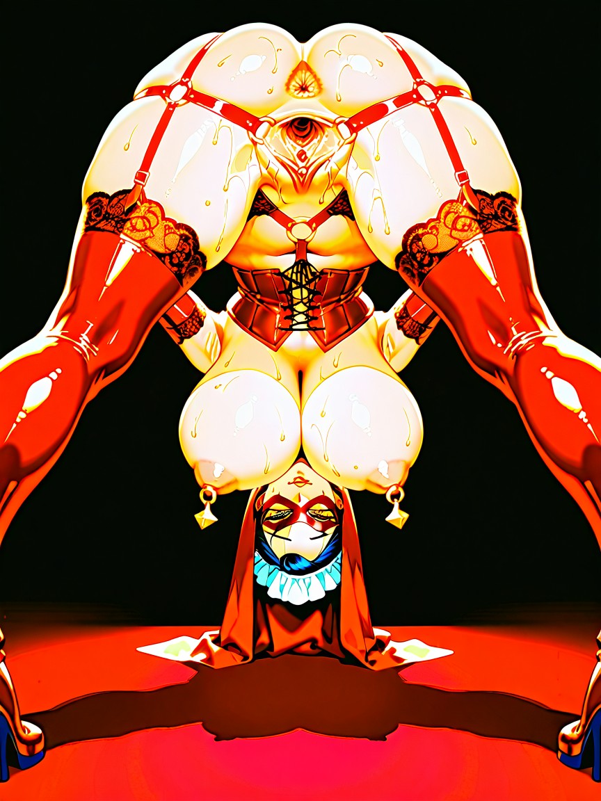 Super Snatched Waist, Standing, Super Detailed Pussy Hentai AI Porn