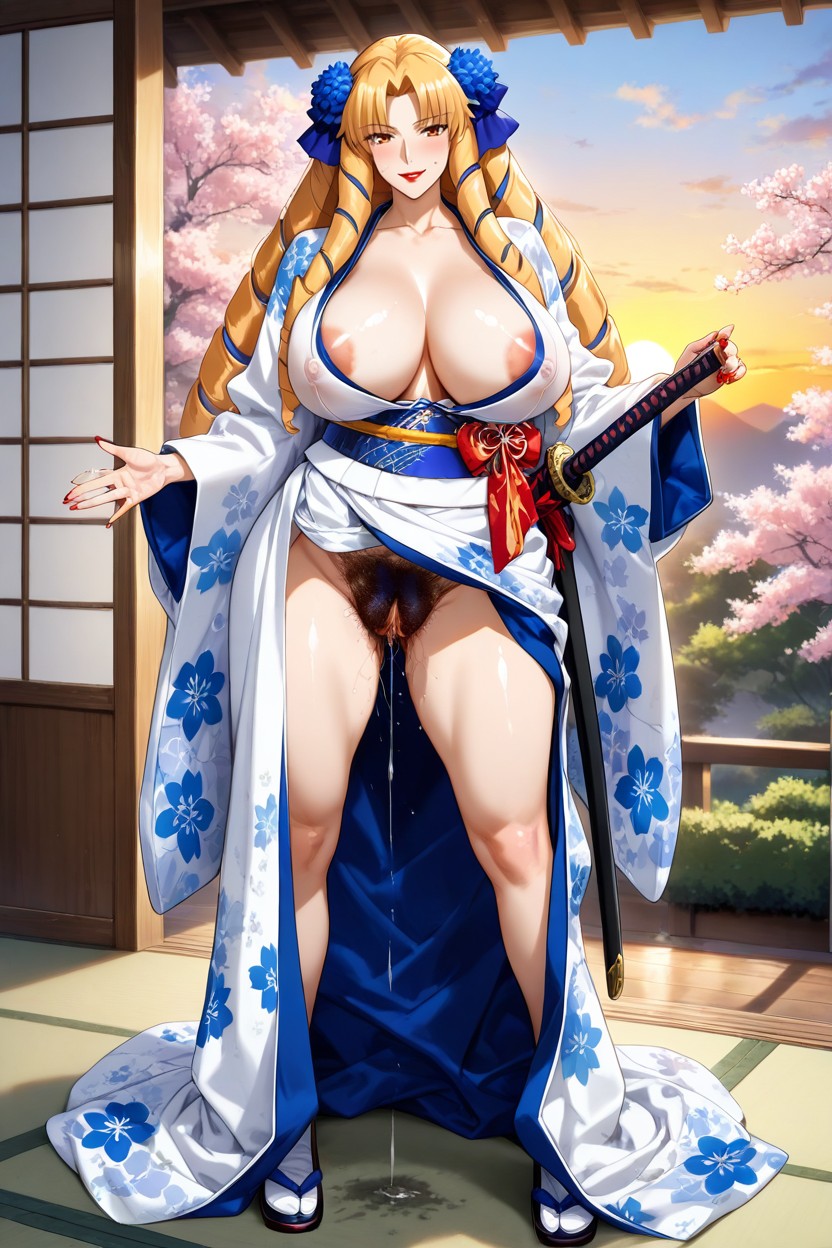Big Breast, Flowers, K Hentai AI Porn