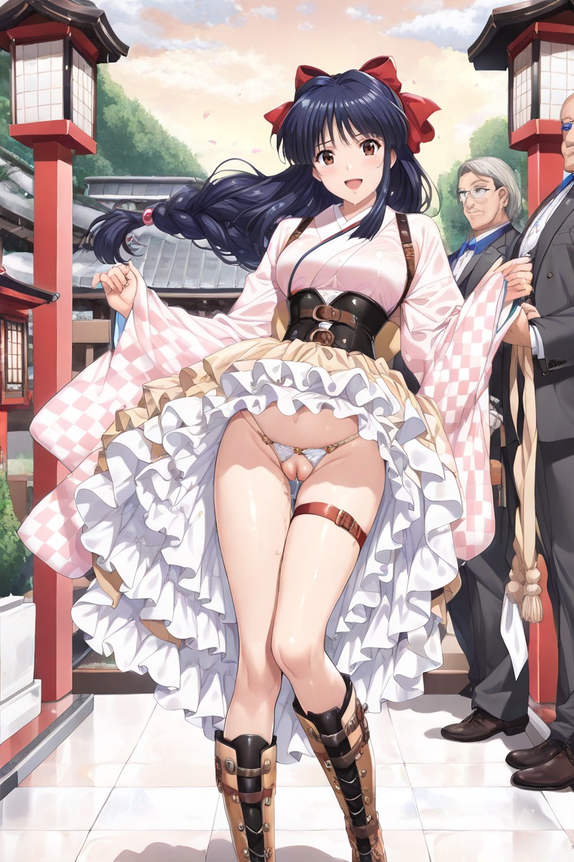 Beautiful Bodyline, Standing, Ultra Detailed Face Hentai AI Porn