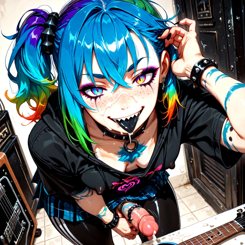 Foreskin, Futanari, Very Close Hentai AI Porn