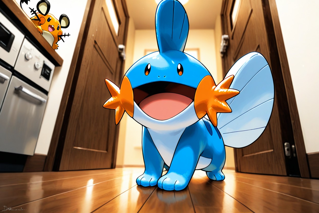 Low Angle Floor-level Tracking Shot, Legs Wide, Foreshortening Hentai AI Porn