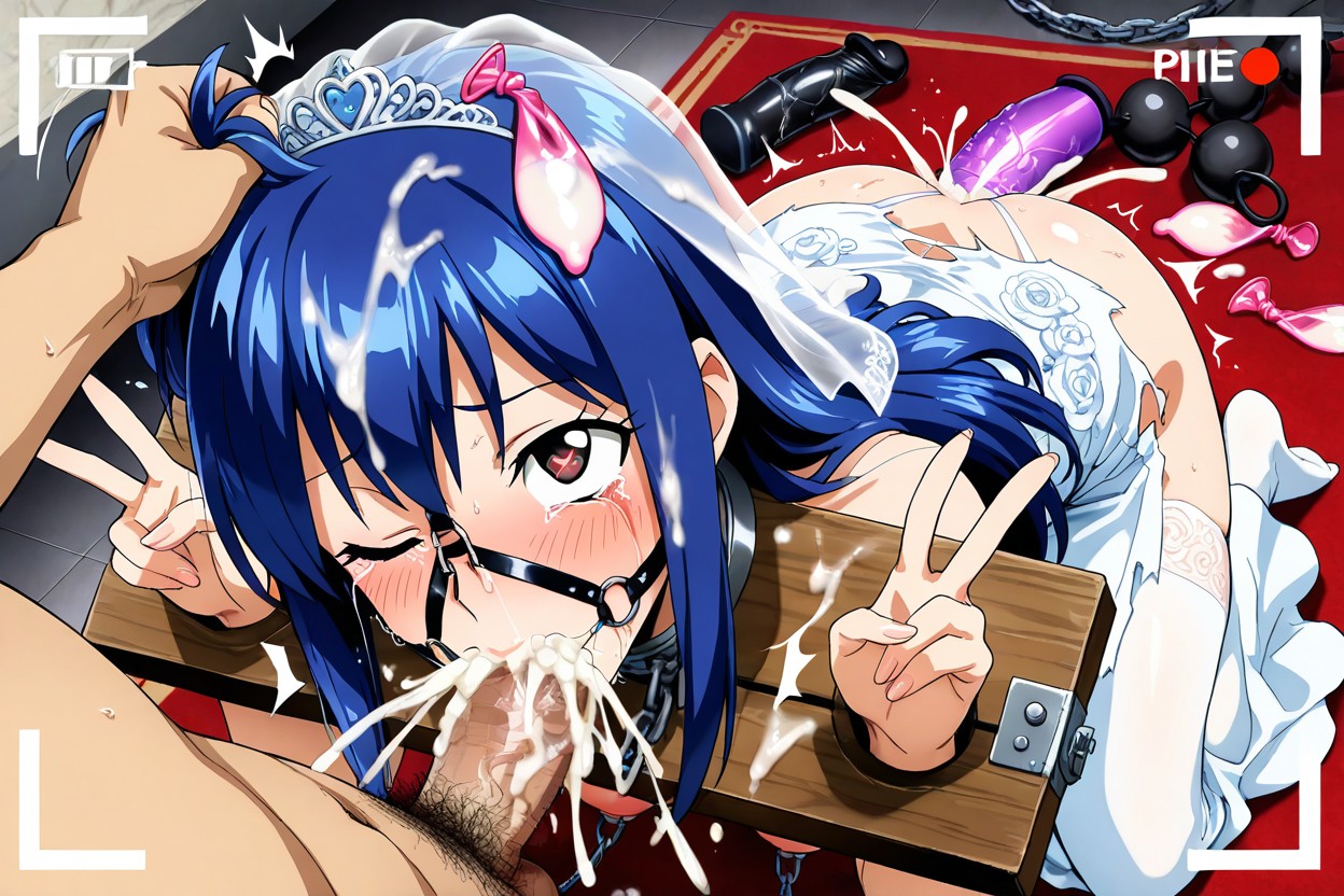 Cum Overflow Mouth, Shouting In Orgasm, Hair Pulling Hentai AI Porn