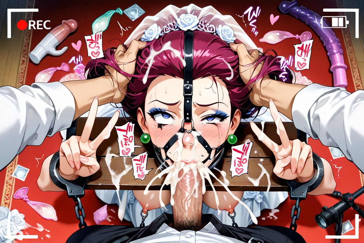 Dildo, Pillory, Wedding Hall Hentai AI Porn