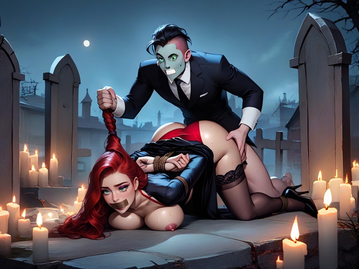 Rough Sex, Perfect Gorgeous Stunning Femalejessica Rabbit, Black Detailed Stockings Hentai AI Porn