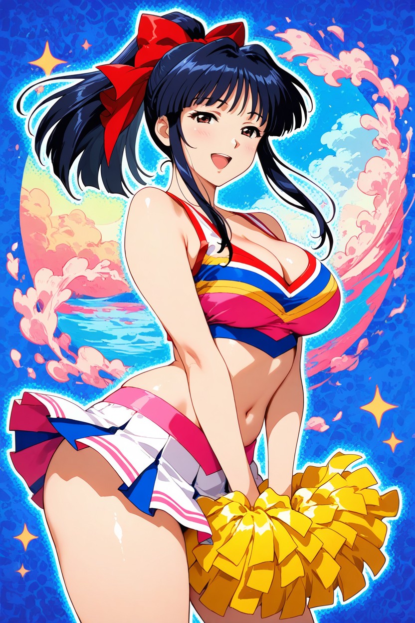 Rounded Ass, Shinguuji Sakura, V Arms Hentai AI Porn