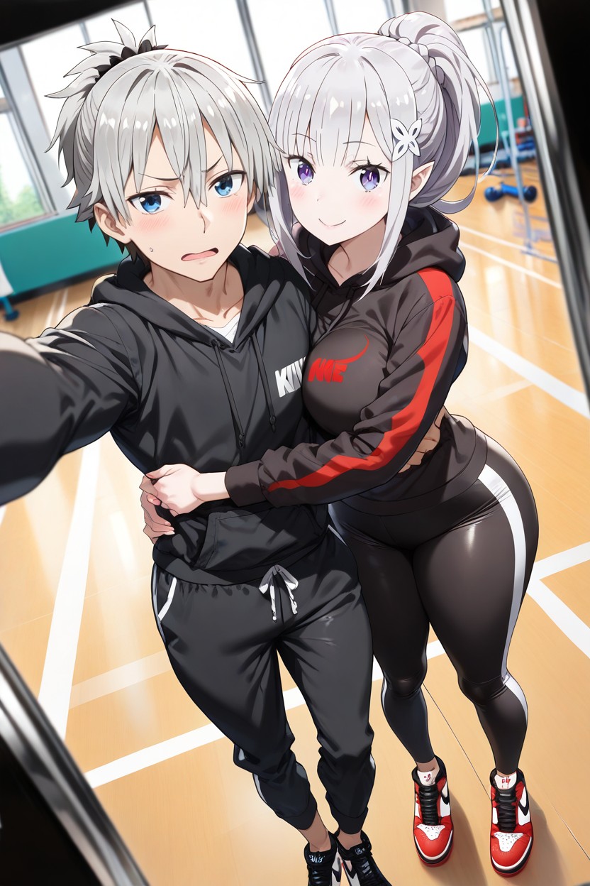 Anime Style, Athletic Body, Very Detailed Picture Porno IA Hentai