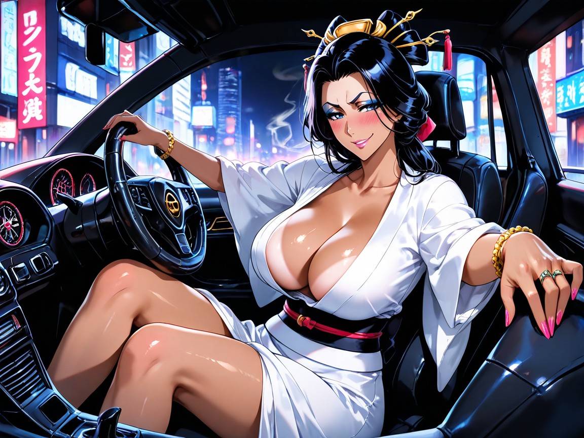Extremely Beautiful Woman, いたずら好き, タン・ライン ヘンタイAIポルノ