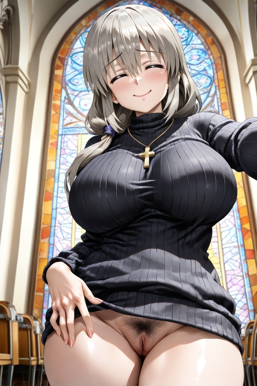 Iglesia, Hands, Selfie Hentai IA
