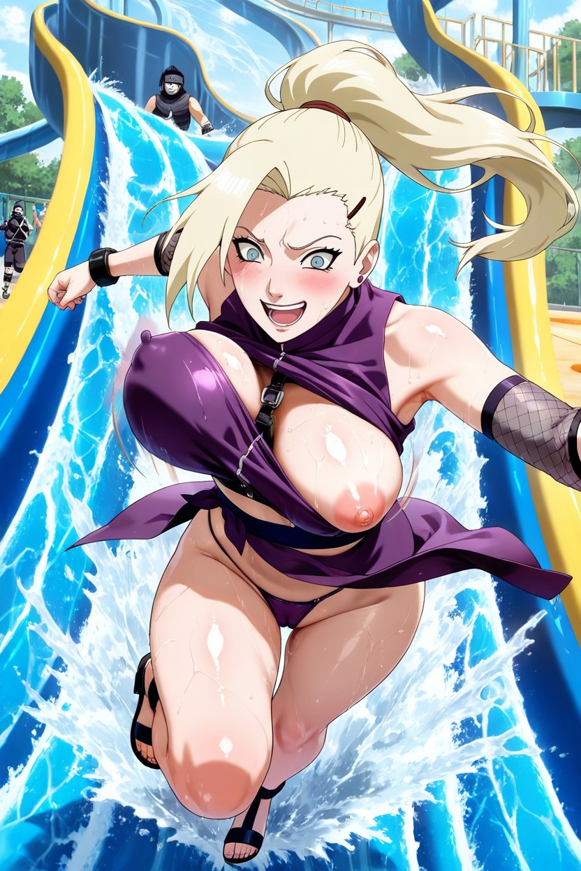 Excited Expression, 70+, 1 Person Hentai AI Porn