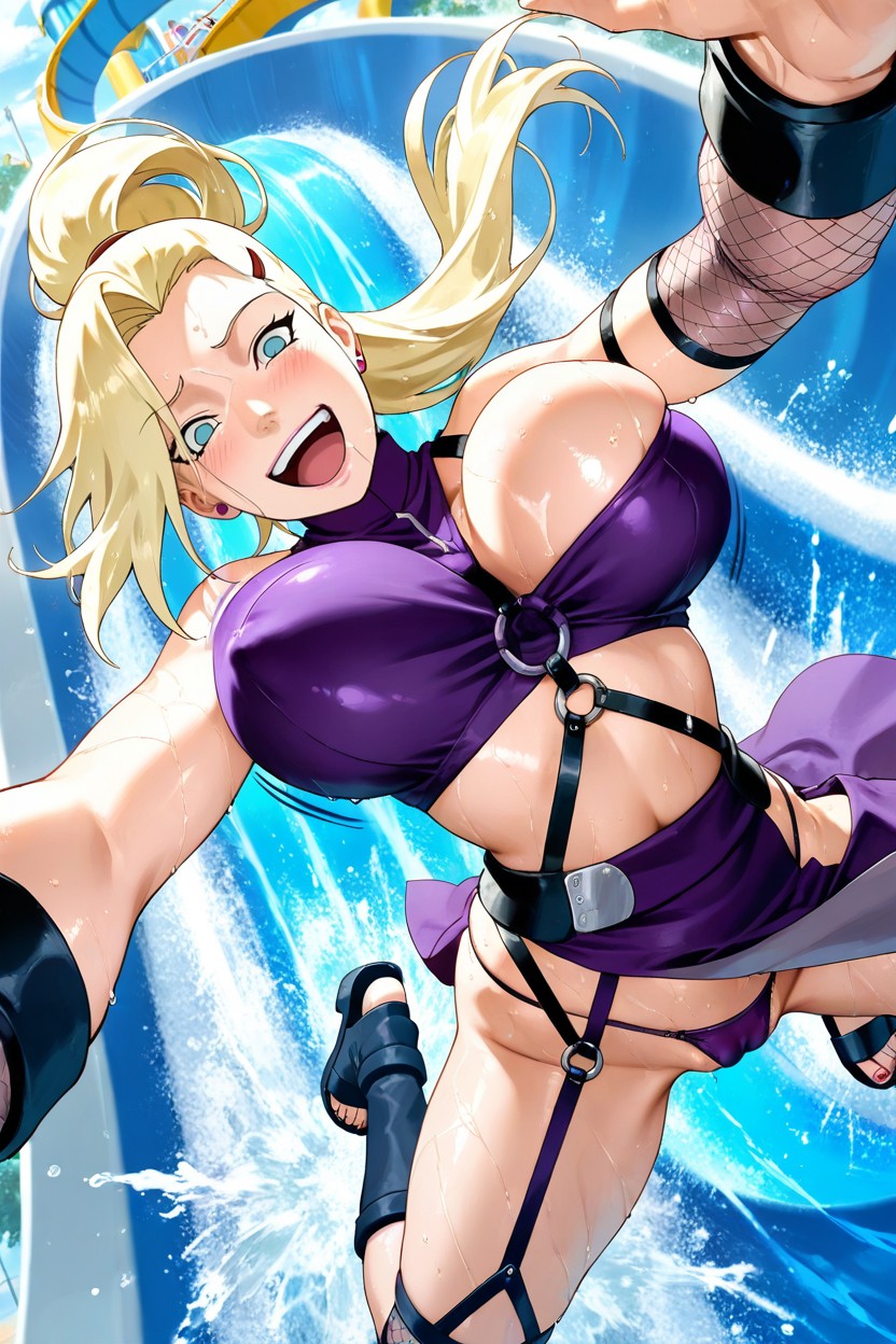 70+, Foreshortening, White Foam Hentai AI Porn