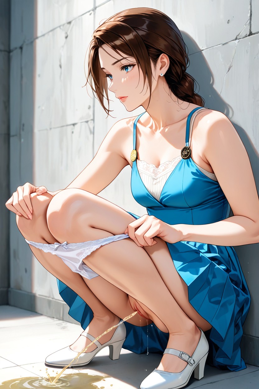 Squatting, Hunched To Ground, 25+ Hentai IA