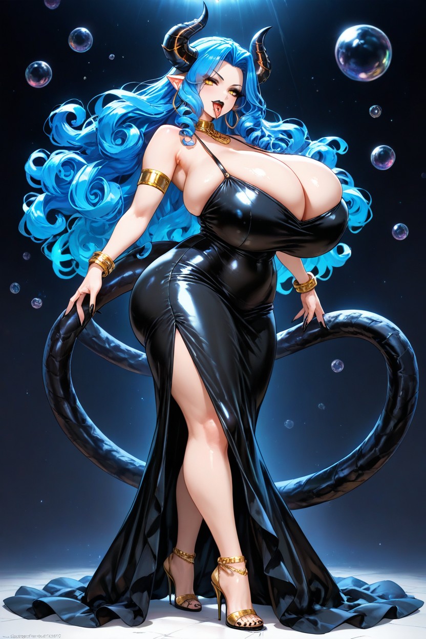Massive Butt, Gold Armlet, Bimbo Hentai AI Porn
