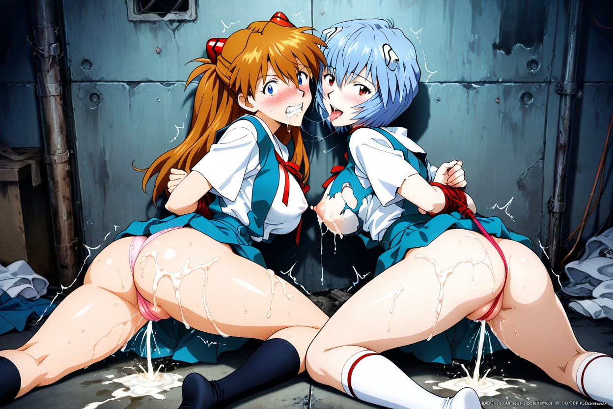 Erectile Nipple Exposure, Clenched Teeth, Official Art Hentai IA