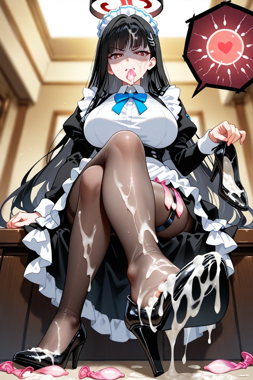 Cum On Feet, Fertilization X-ray, Used Condom Hentai AI Porn