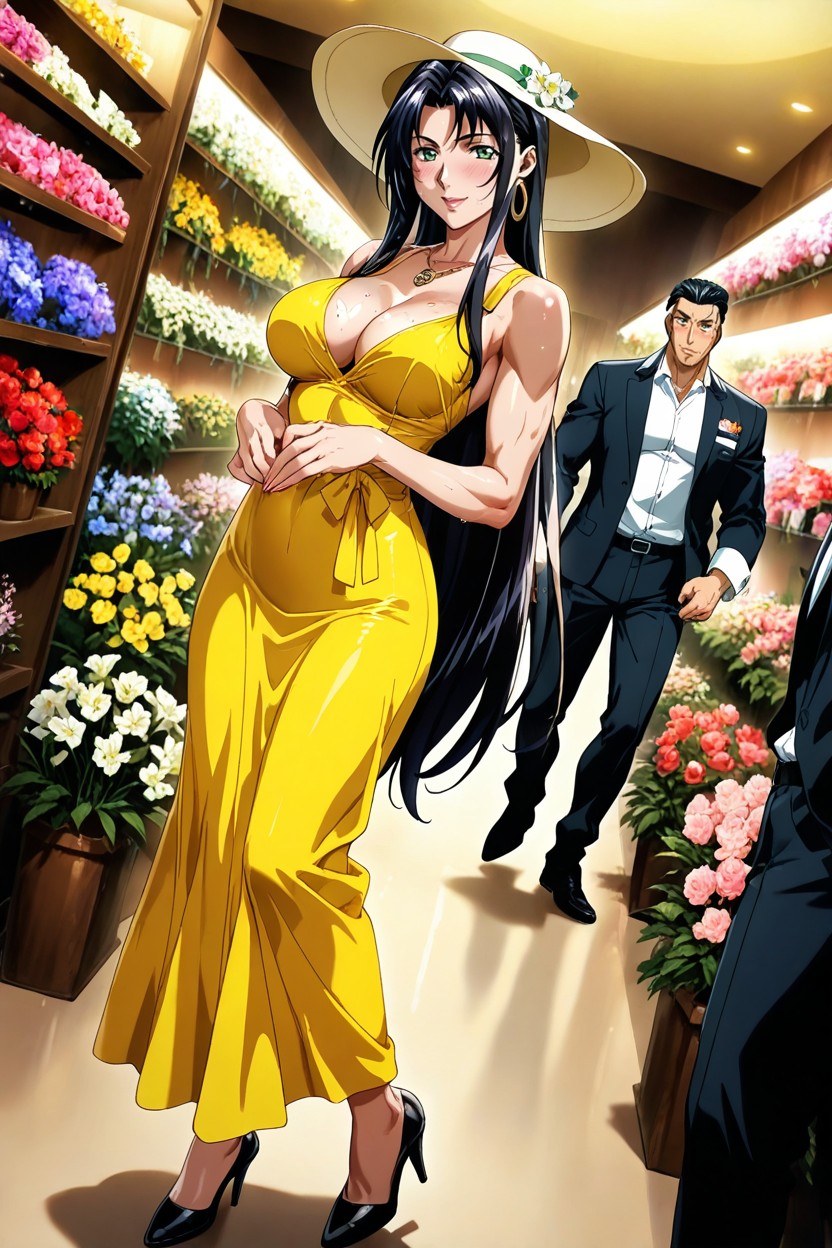 Sexy Long Necklace, Only People In Frame, Hot Summers Day Porno IA Hentai