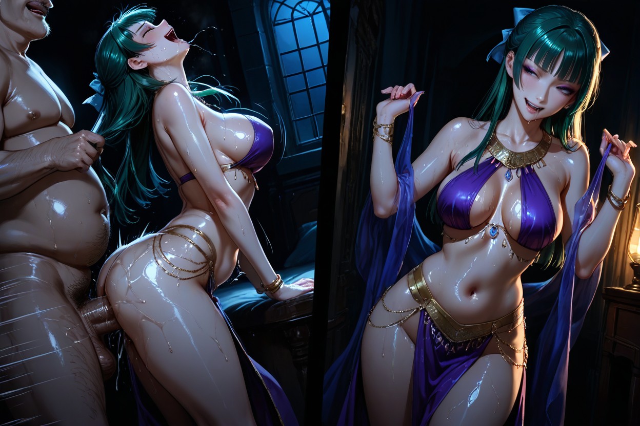 Palais, Backlit, Man Grinning Face Porno IA Hentai