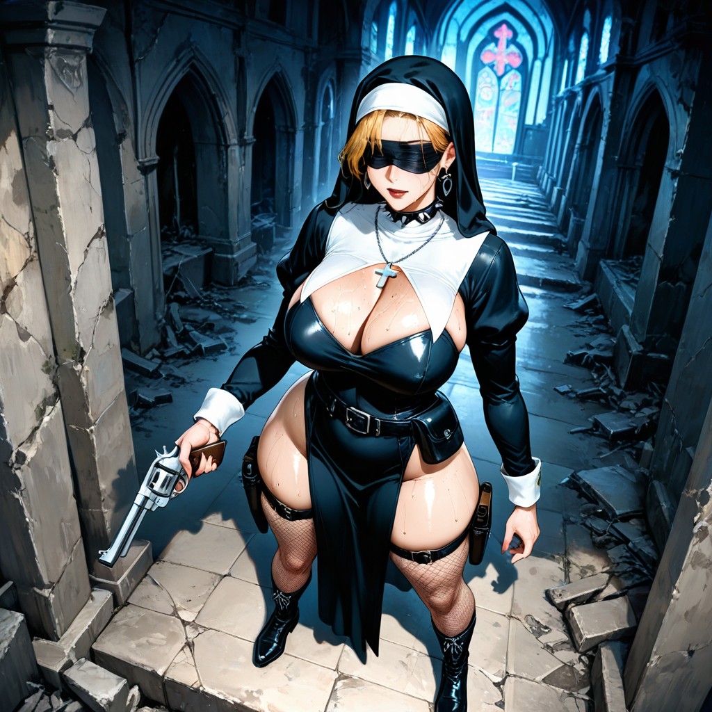 Ultra Detailed Texture, Cleavage, Dynamic Composition Hentai AI Porn